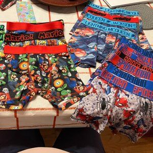 Set of 21 "Silky" Boys Boxer Briefs Size 4